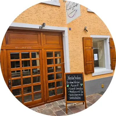 Ladenansicht von der Kreativwerkstatt Kreativzauber by Emotion Candle in Waldshut-Tiengen.